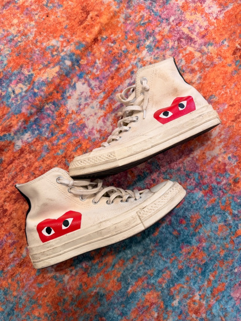 Converse x Comme des Garçons PLAY Chuck Taylor Red Heart Size 5 Men / 7 Women